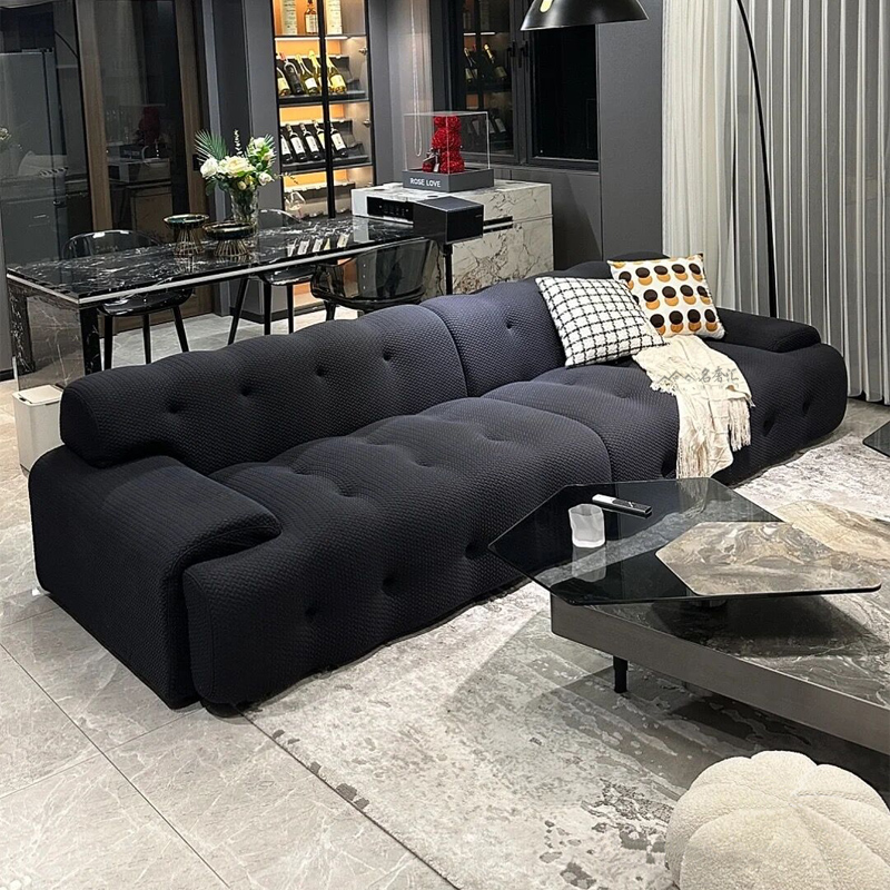 意式客厅极简风现代简约设计师布艺写意空间北欧小户型罗奇堡沙发