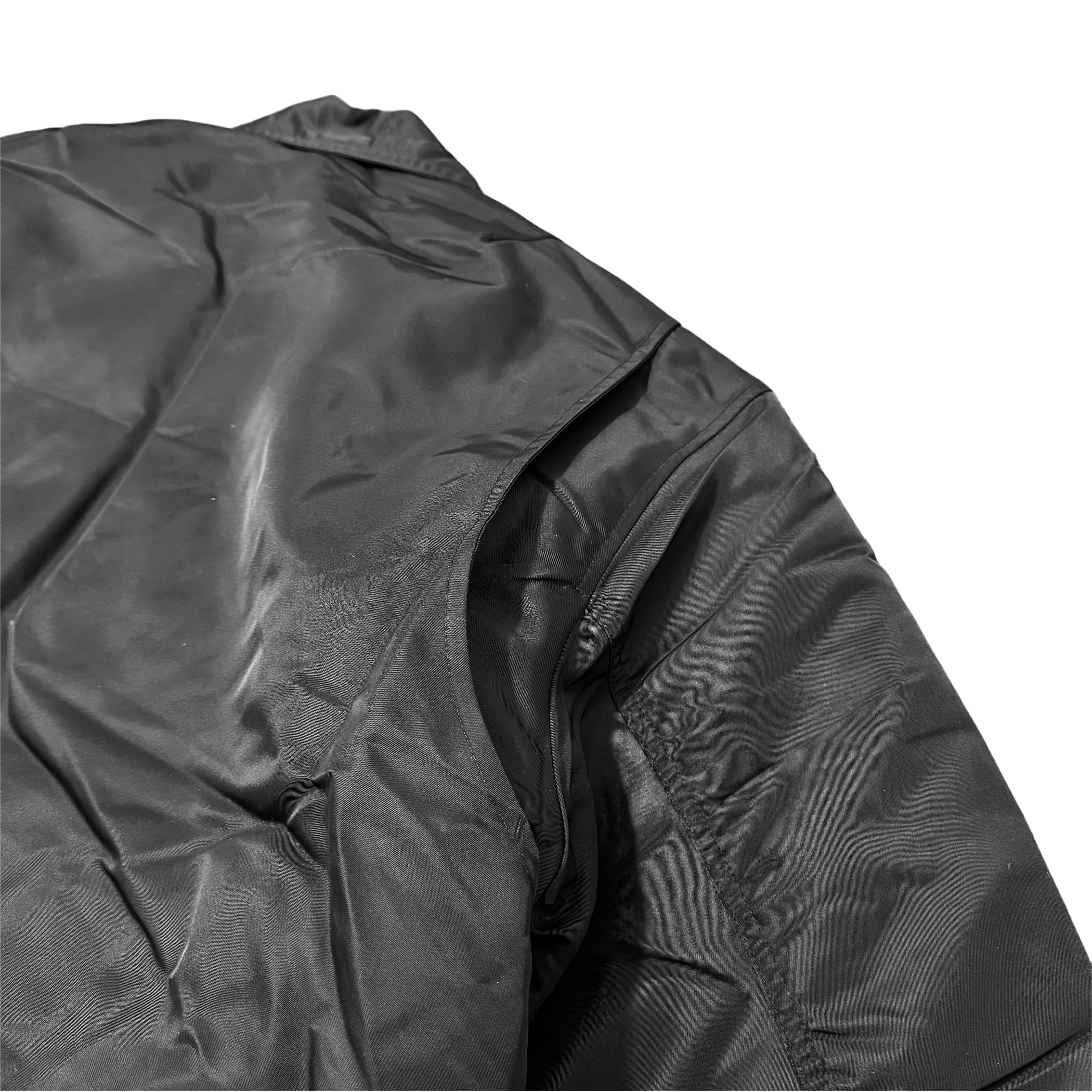 王牌飞行员cleanfit经典MA1翻领双螺纹短宽风琴褶三防冲锋衣夹克