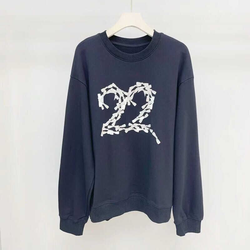 【北总严选】简约数字休闲卫衣06211389