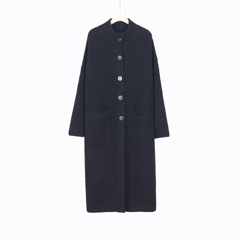 【北总严选】帕迪恩长款针织立领开衫2023XO-117