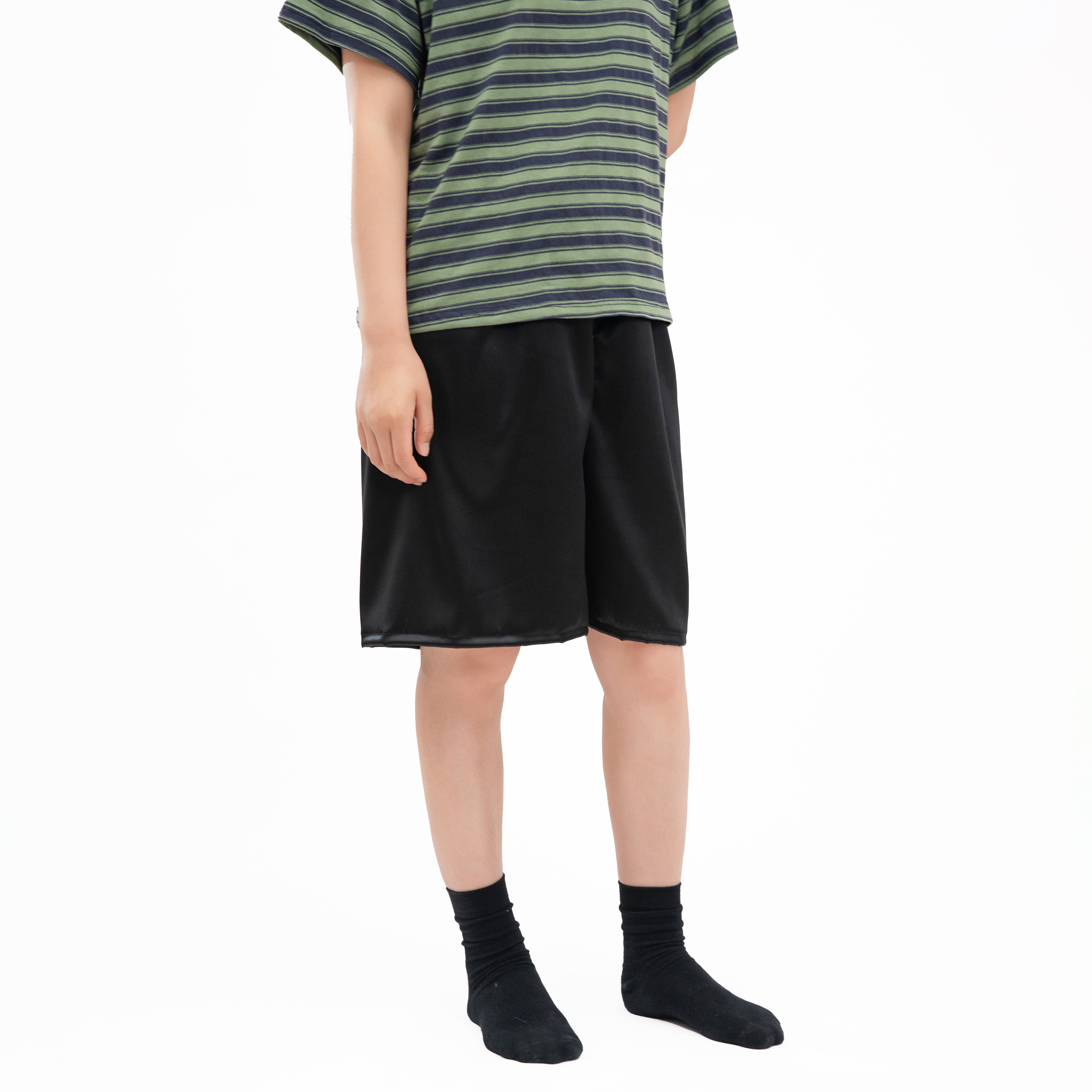 桑蚕丝素缎打底裤