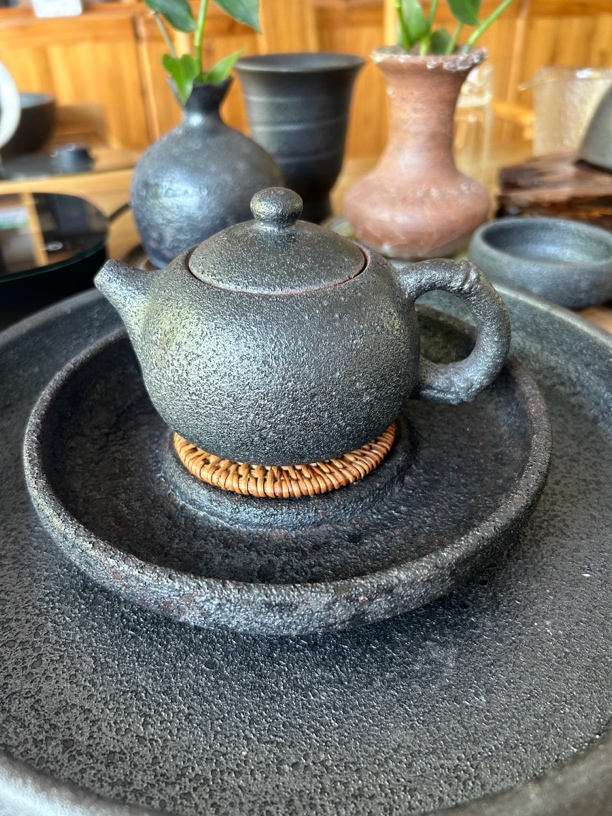 荥经砂锅烧水壶煮茶壶侧把壶一体壶提梁壶