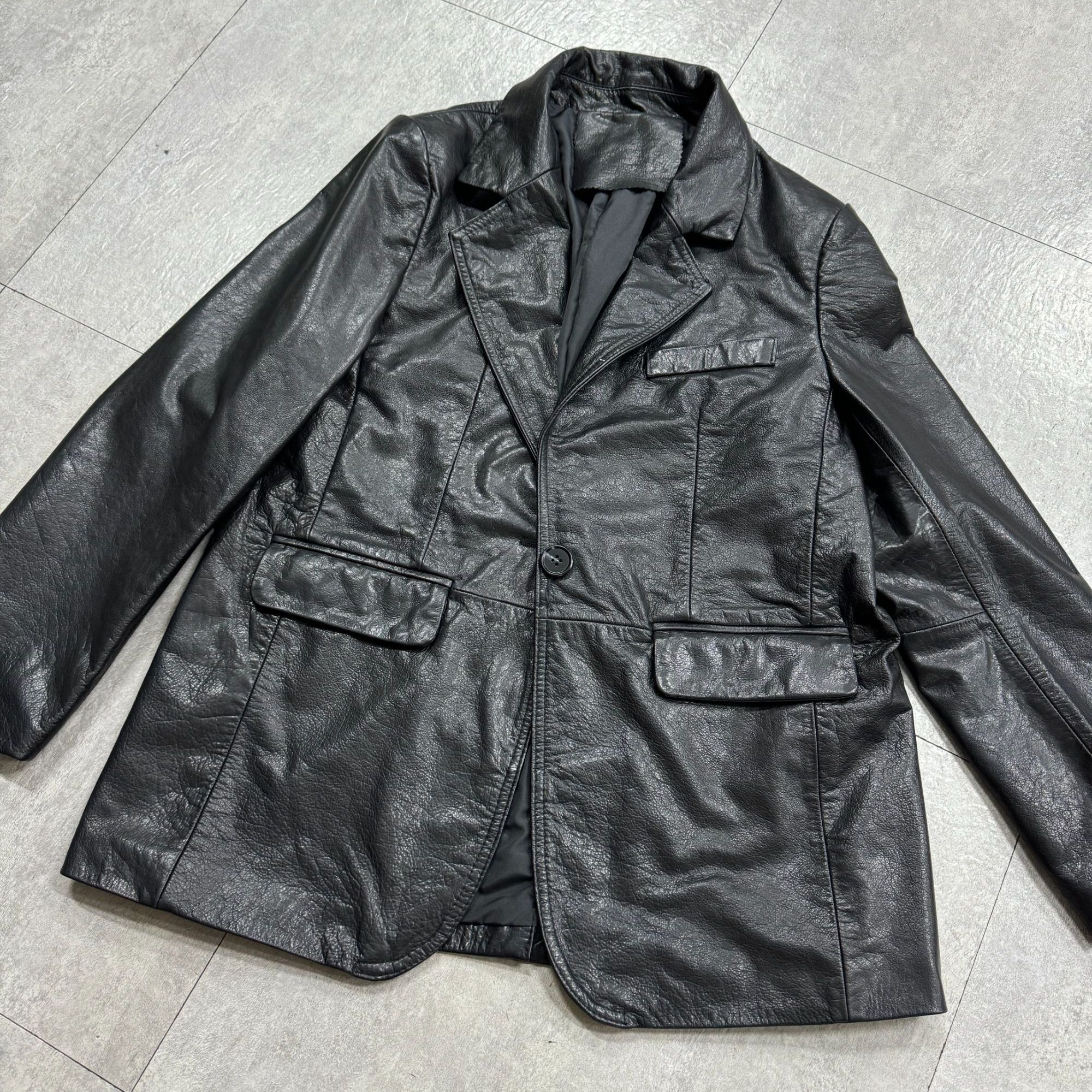 「Darley推荐」“半岛铁盒”｜牛皮油蜡｜秋季新款复古中长女纯皮·西服