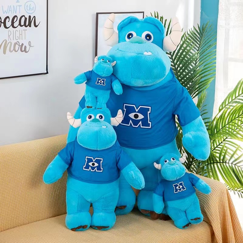 可爱长毛怪毛绒娃娃