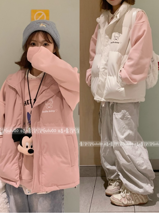 【泡泡island】南方宝宝闭眼拍卫衣叠穿神器坎肩棉服马甲kt外套