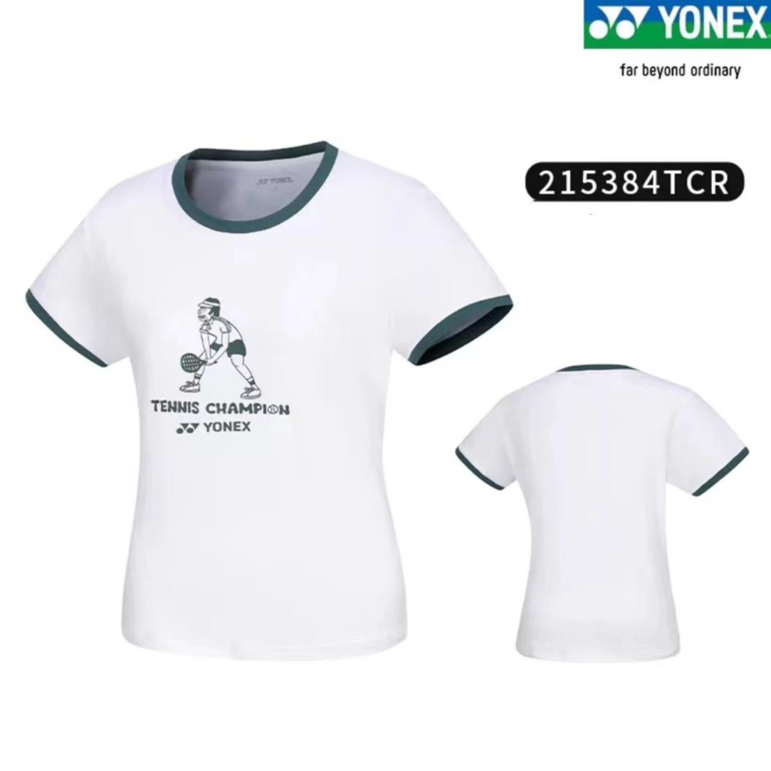 【羽毛球品类日】新款尤尼克斯男女透气白色羽毛球服运动服球衣休闲