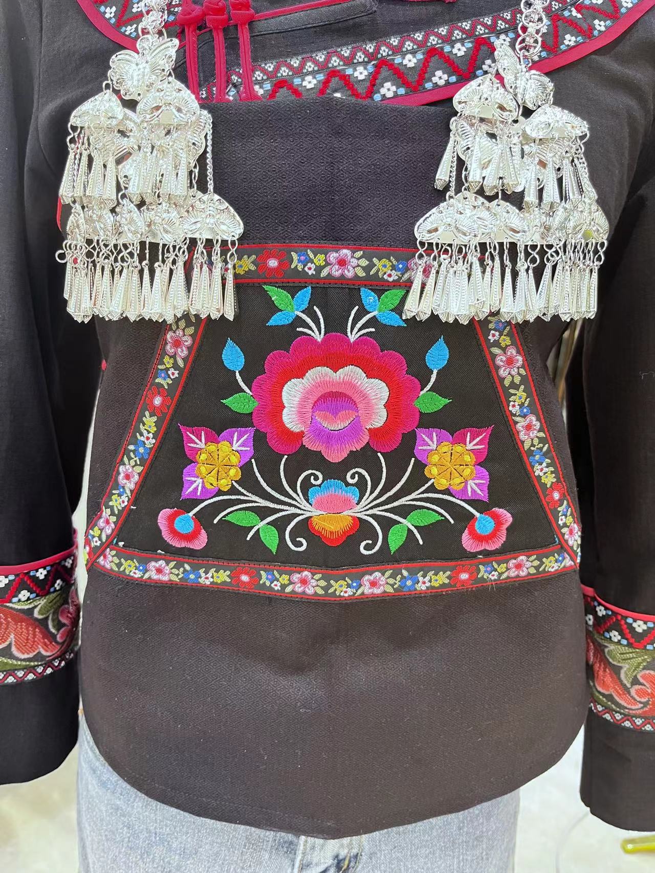 （笑笑专属）贵州布依族少数民族绣花围腰