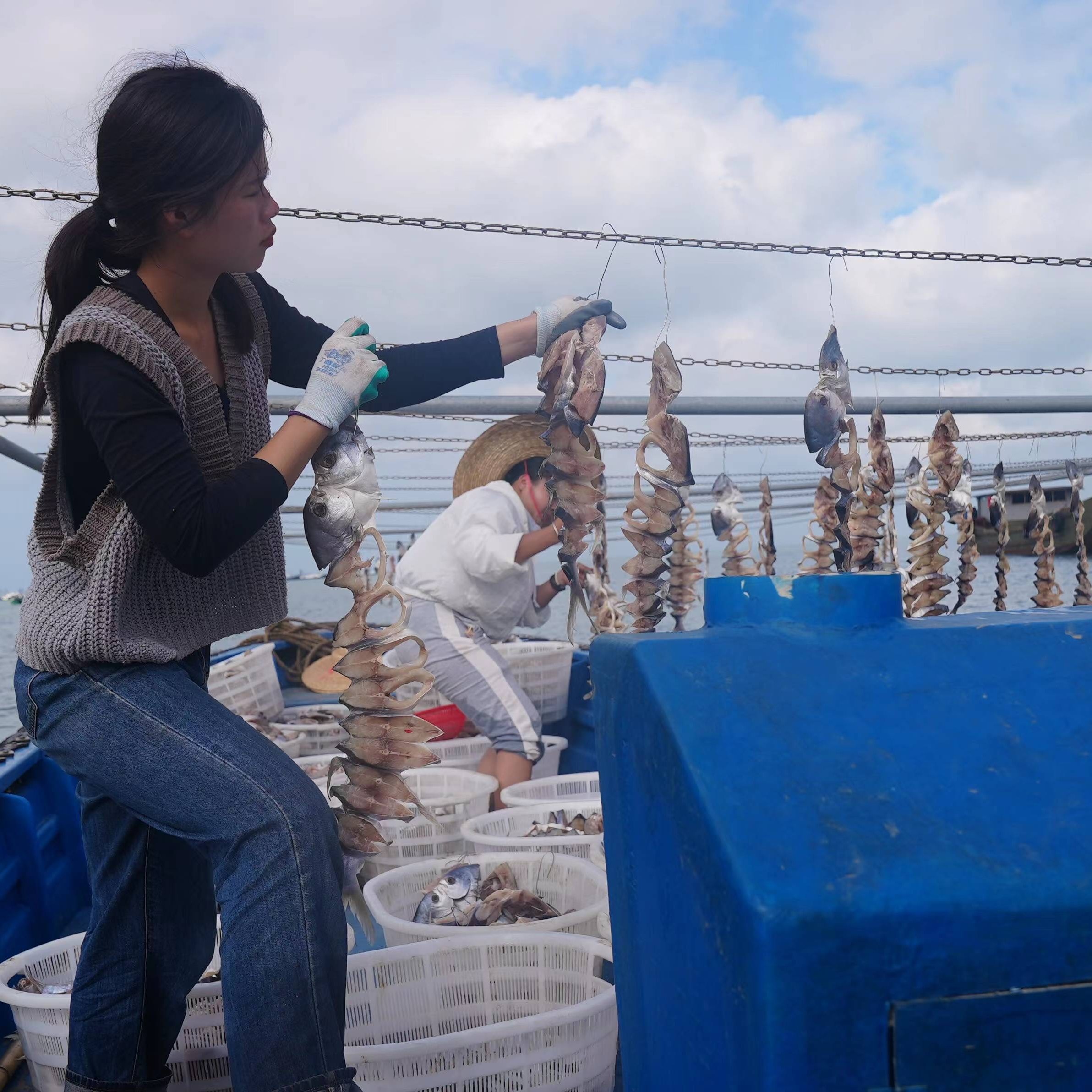 海晾金鲳鱼乡村甄选美味450g-500g/条