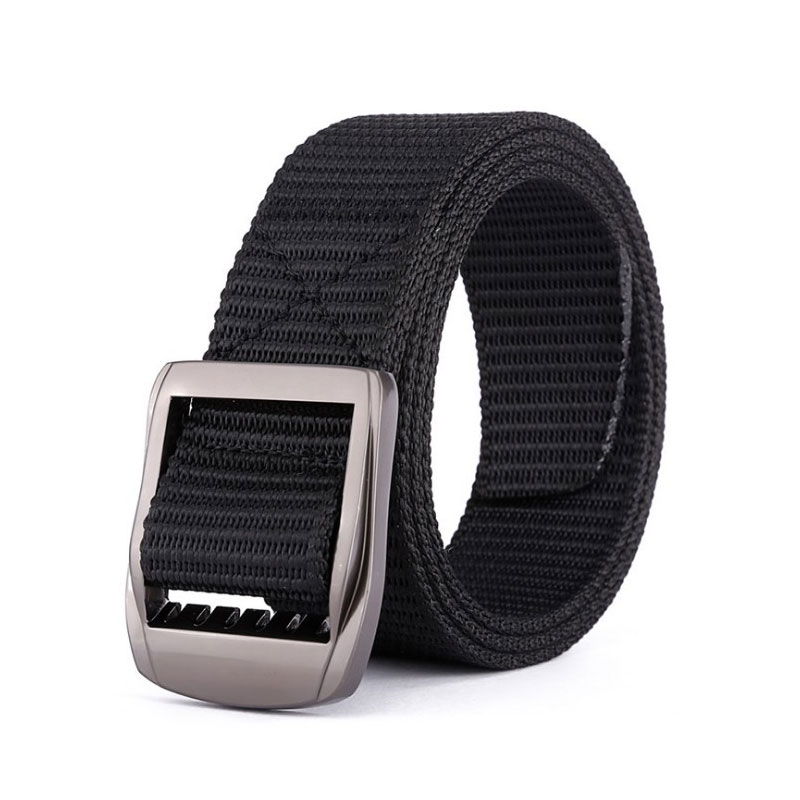 战术铁头腰带男尼龙战术户外腰带双无极调节帆布皮带速干战术腰带