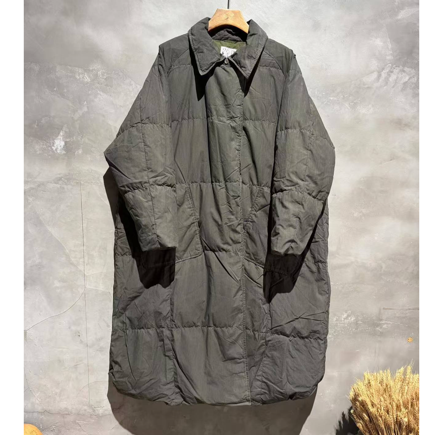 無界原创高品质冬季文艺百搭中长款休闲羽绒服