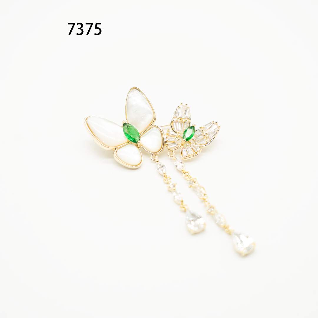 铜合金胸针 复古中国风胸针～7375