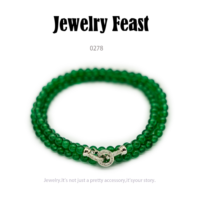 铜合金项链 JF时尚百搭轻奢设计师项链~0278