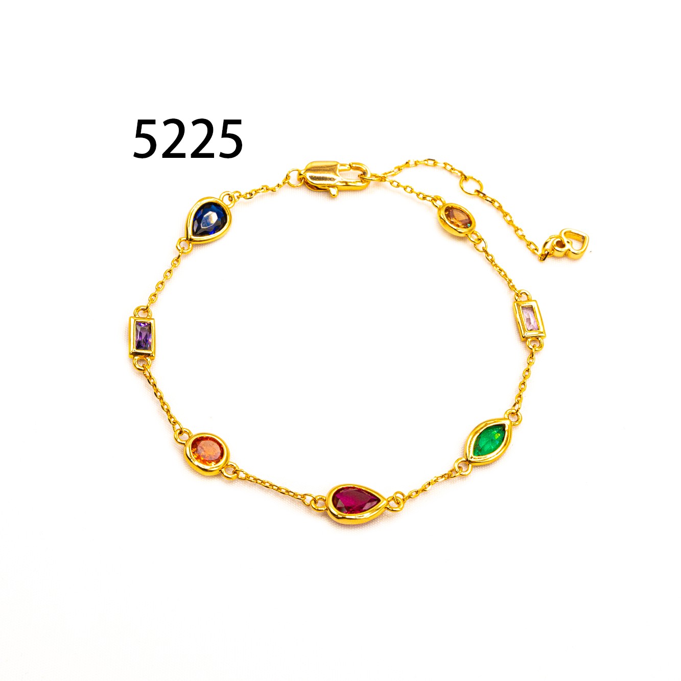 铜合金手链 轻奢设计师手链~5225