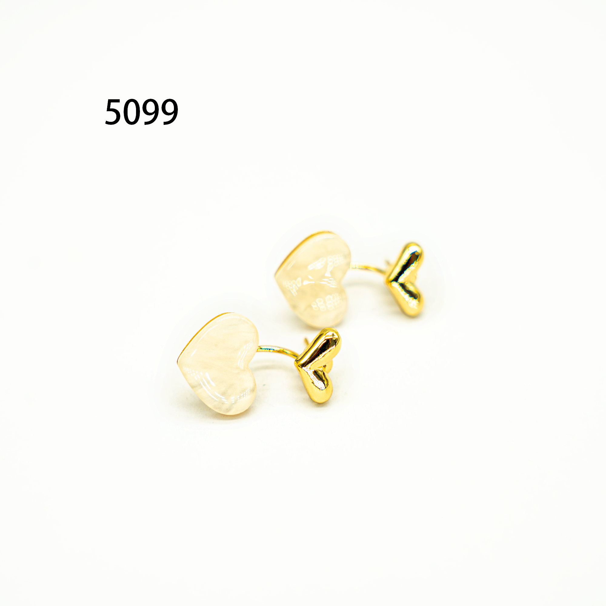 铜合金耳饰 时尚气质轻奢耳环新款小众设计高级感耳钉耳饰～5099