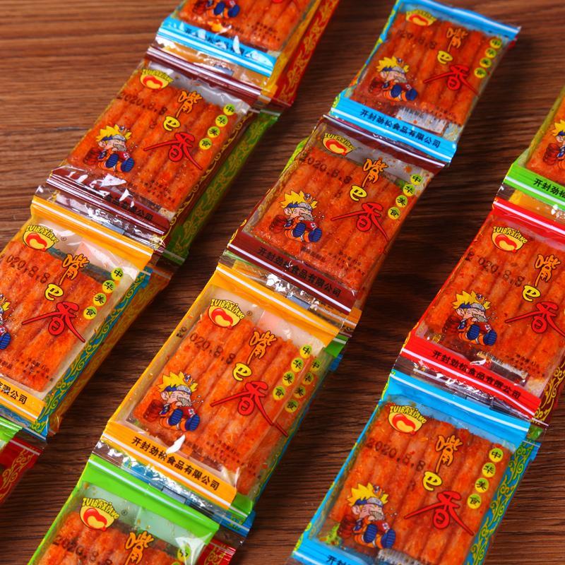 (小扬哥推荐)嘴巴香辣条辣片一大袋麻辣味辣条儿时经典网红怀旧小