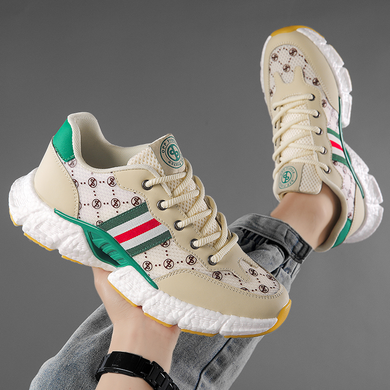 阿玛百搭运动鞋女轻便软底网面鞋男时尚休闲透气跑步鞋网鞋欧洲站