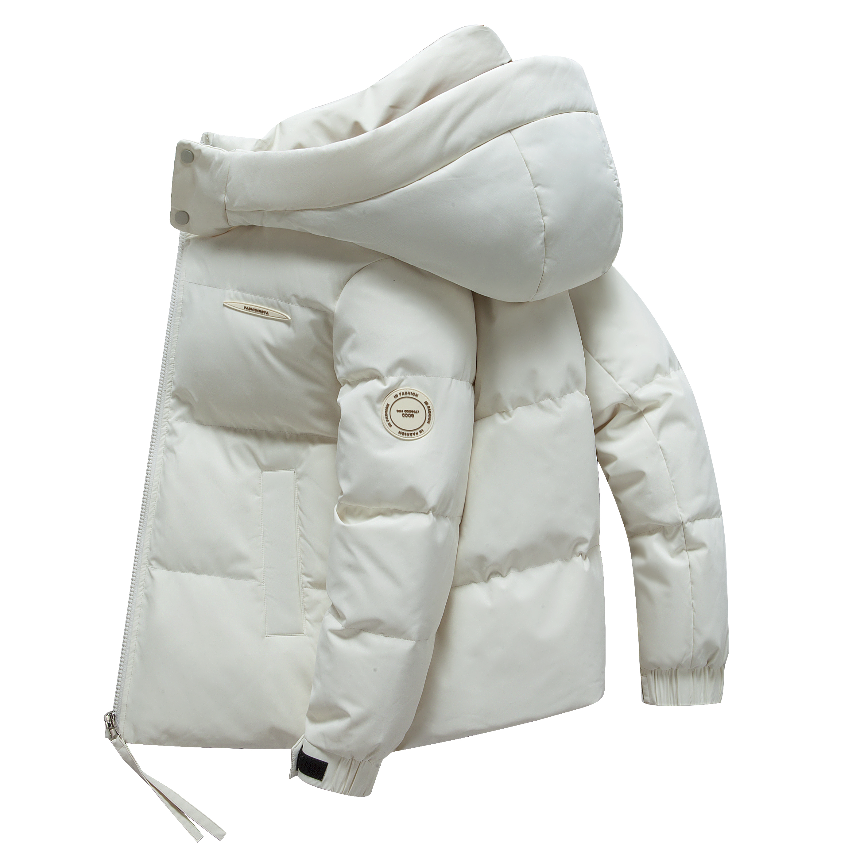 【明星同款】男士羽绒服冬季极寒加厚白鸭绒2025新款时尚休闲短外套