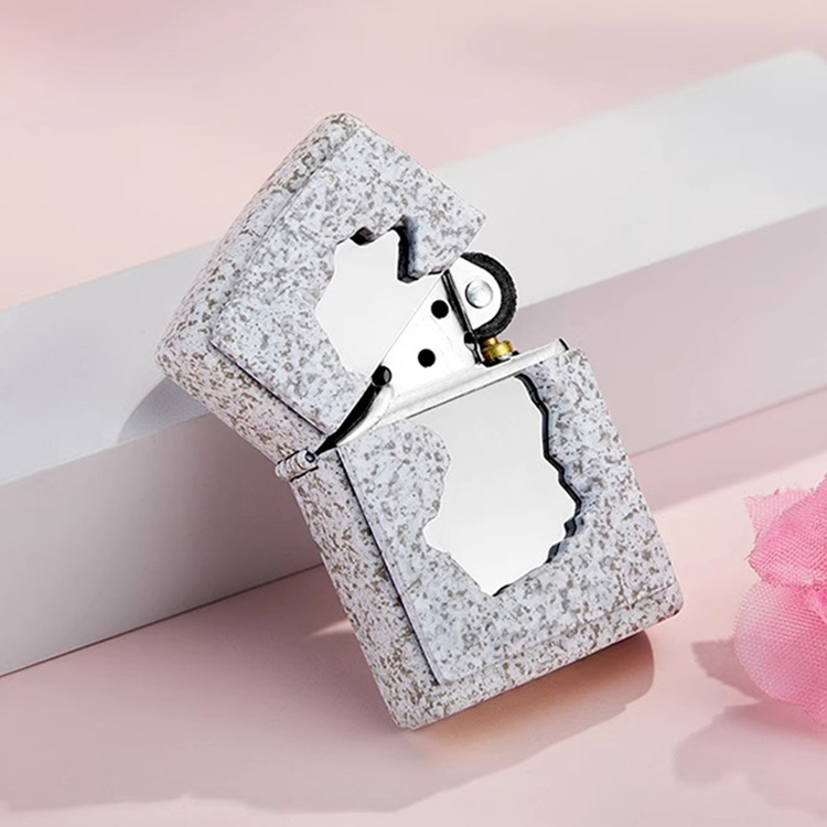 ZIPPO打火机桃源之镜官方原装防风正版雕刻520送礼TCJ1