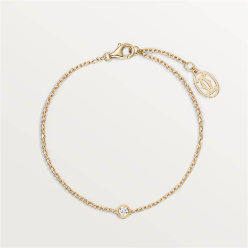 99新 Cartier/卡地亚  18k黄金 飞碟 手链