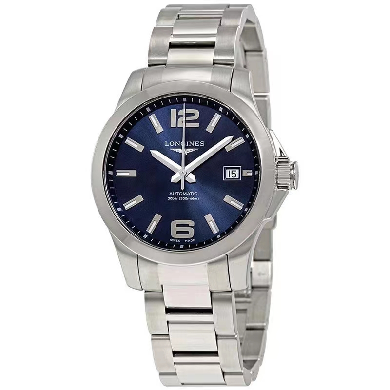 99新 Longines/浪琴 浪琴 L3.676.4.99.6/运动系列康卡斯