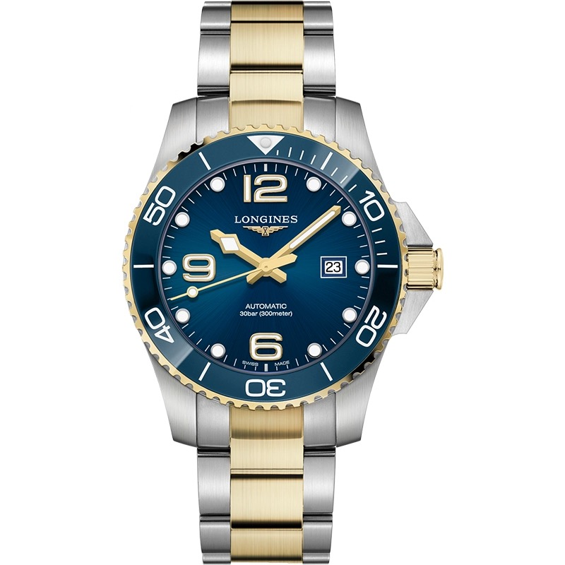 99新 Longines/浪琴 L3.781.3.96.7/康卡斯781潜水系列/表径41