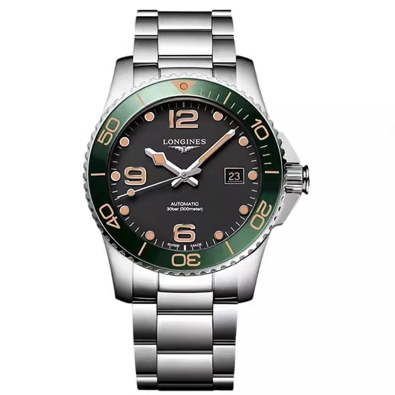 99新 Longines/浪琴  男士潜水机械表781康卡斯特别款