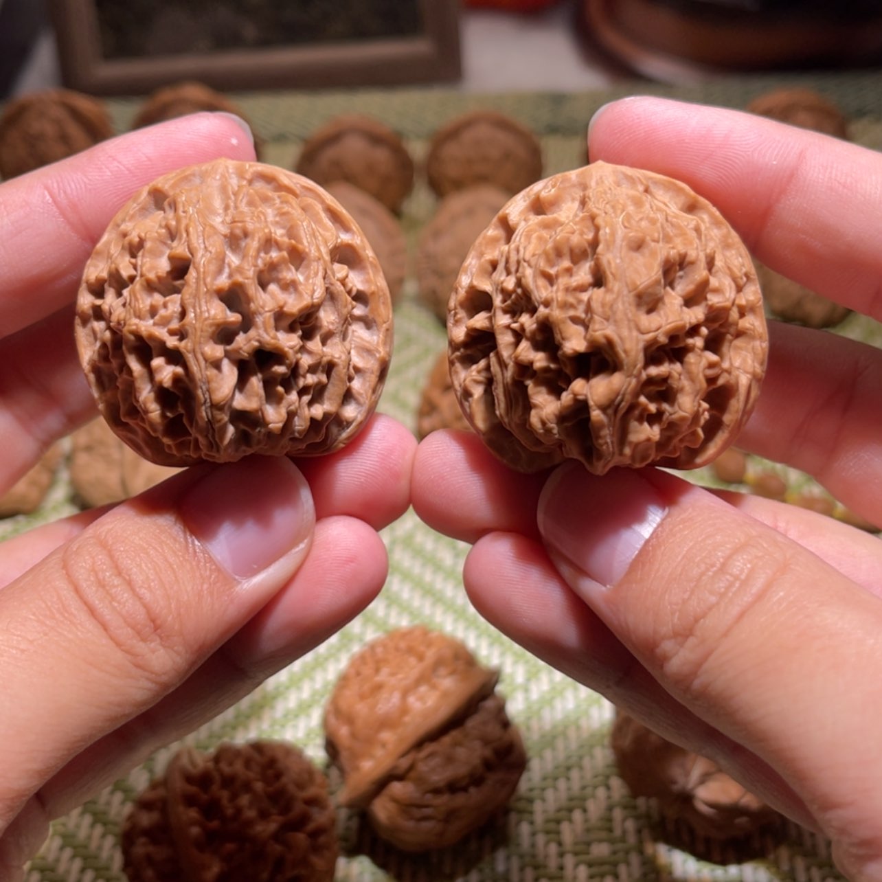 【闪购商品】文玩核桃把件41苹果园