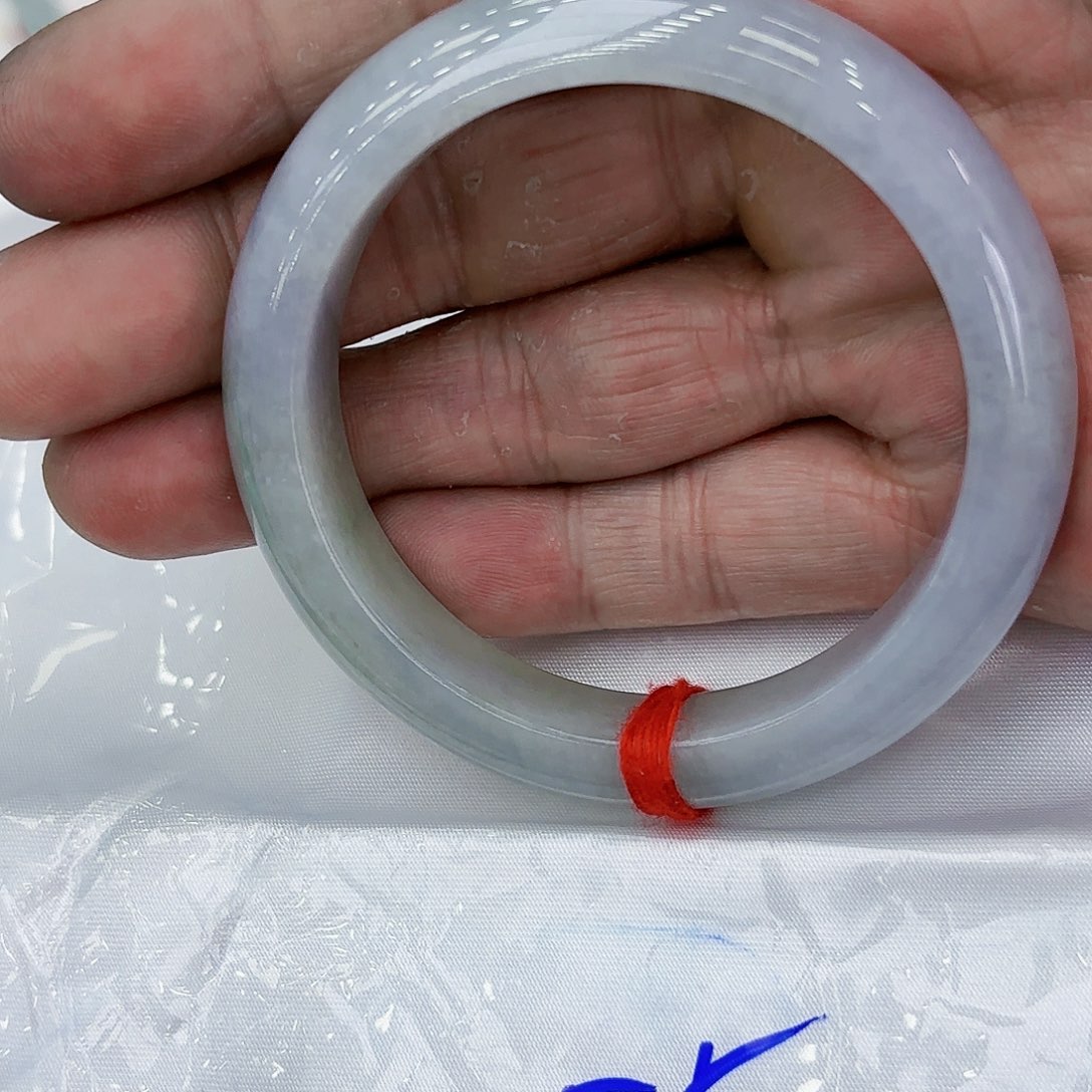 翡翠手镯未镶嵌天然缅甸A货翡翠55