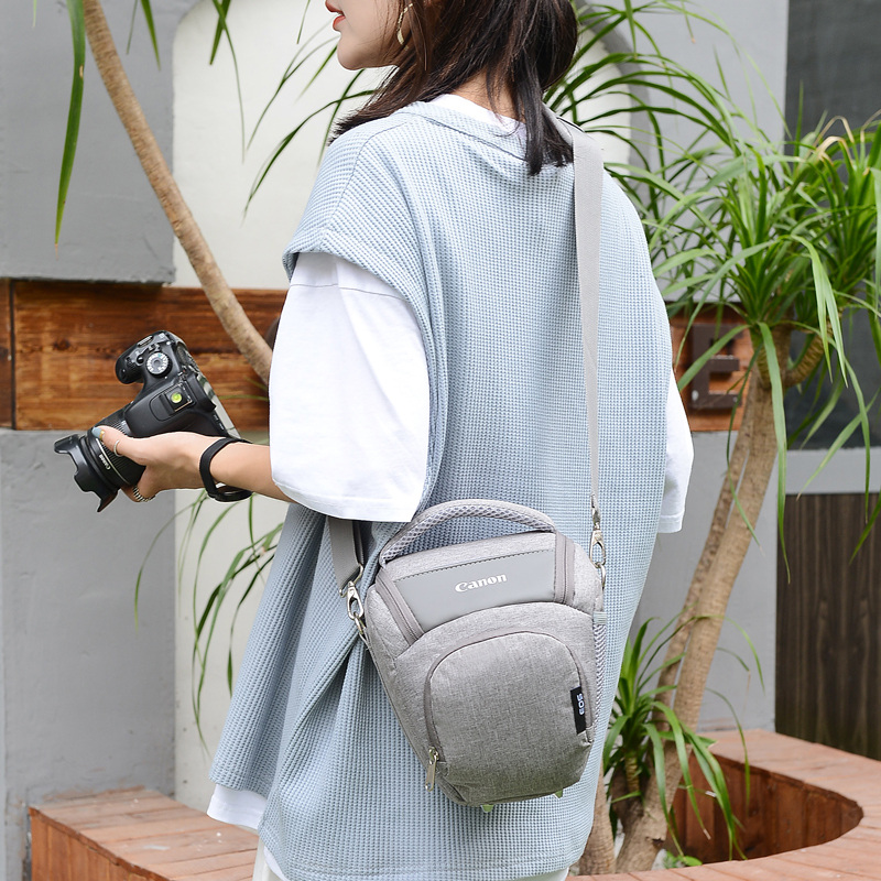 佳能相机包r50r10单反摄影微单EOS600D200D二代850DM50M200保护套