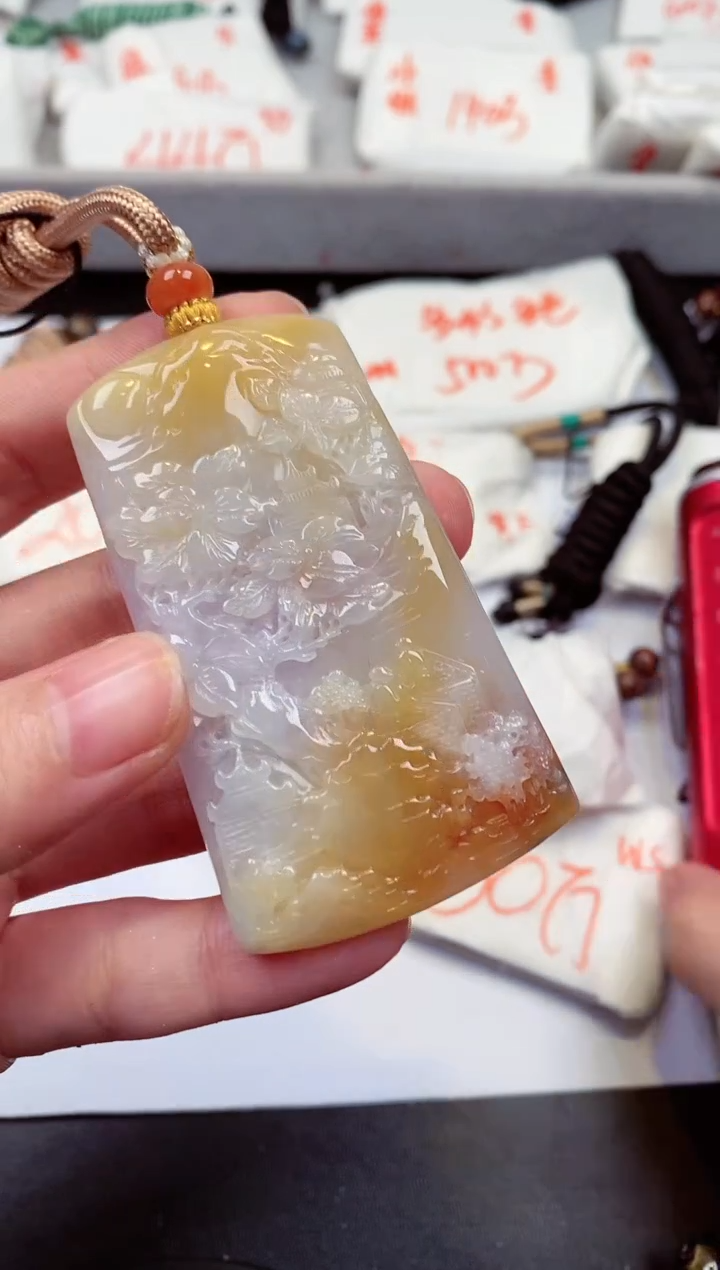 【闪购商品】翡翠颈饰未镶嵌000019001