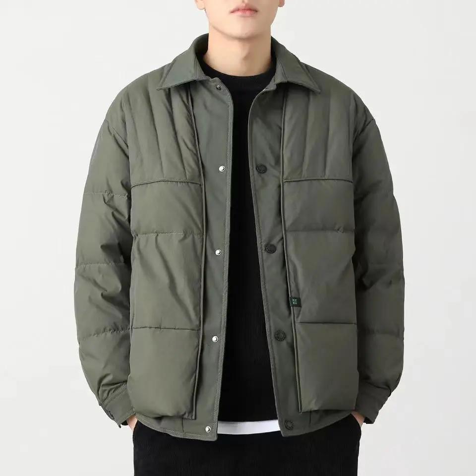 新款羽绒服男男装2023新款轻薄冬季潮流羽绒羽绒服保暖休闲