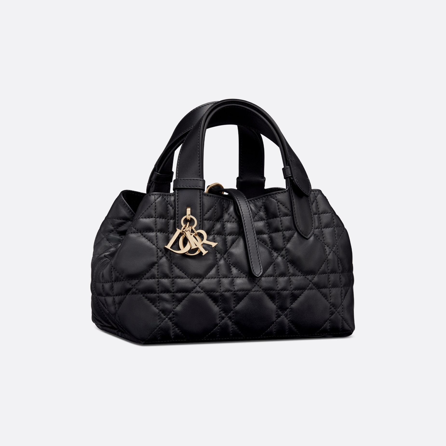 99新 DIOR/迪奥 青奢荟/迪奥菜篮子小号手提包百搭//88713