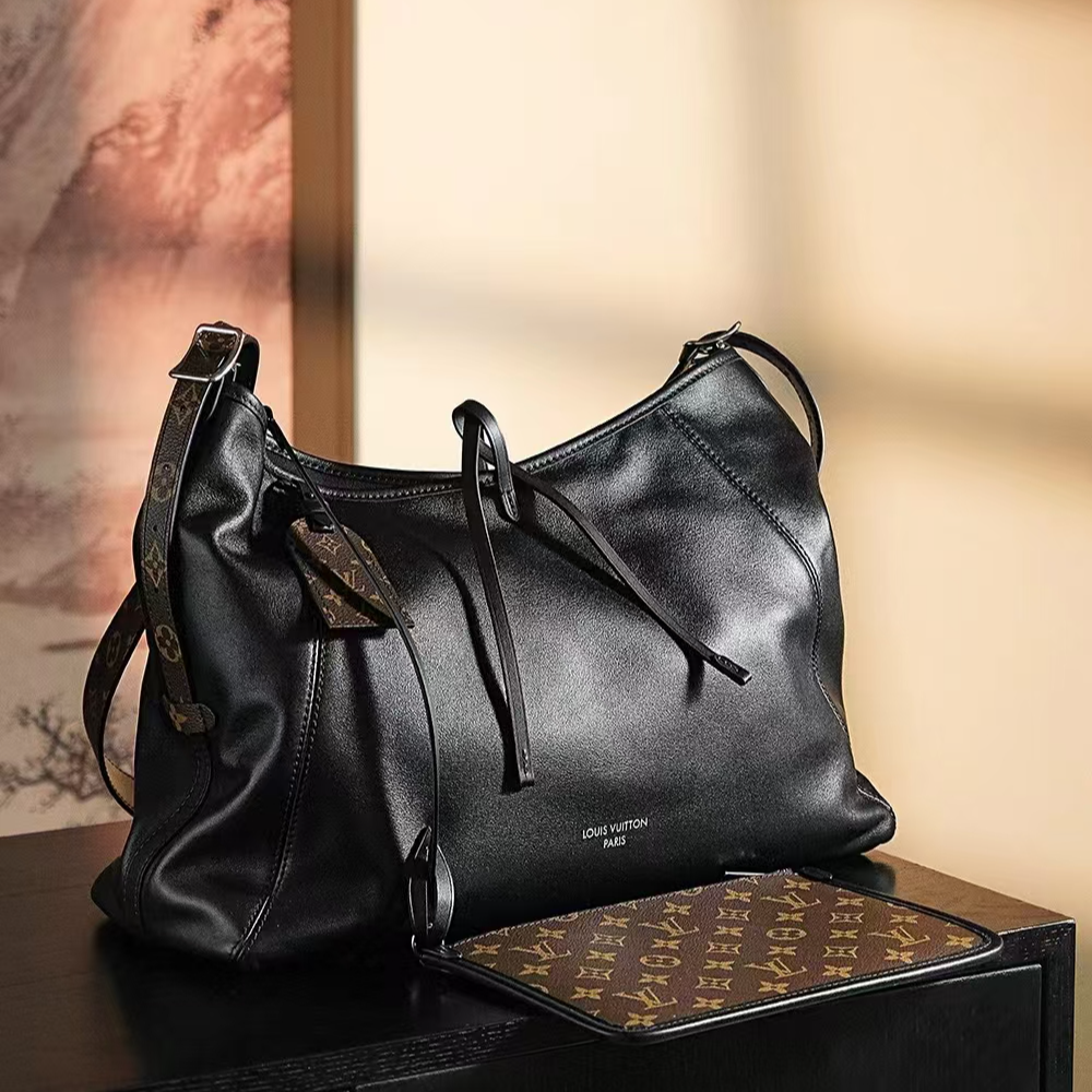 未使用 LouisVuitton/路易威登 青奢荟/carryall中号全皮/83766