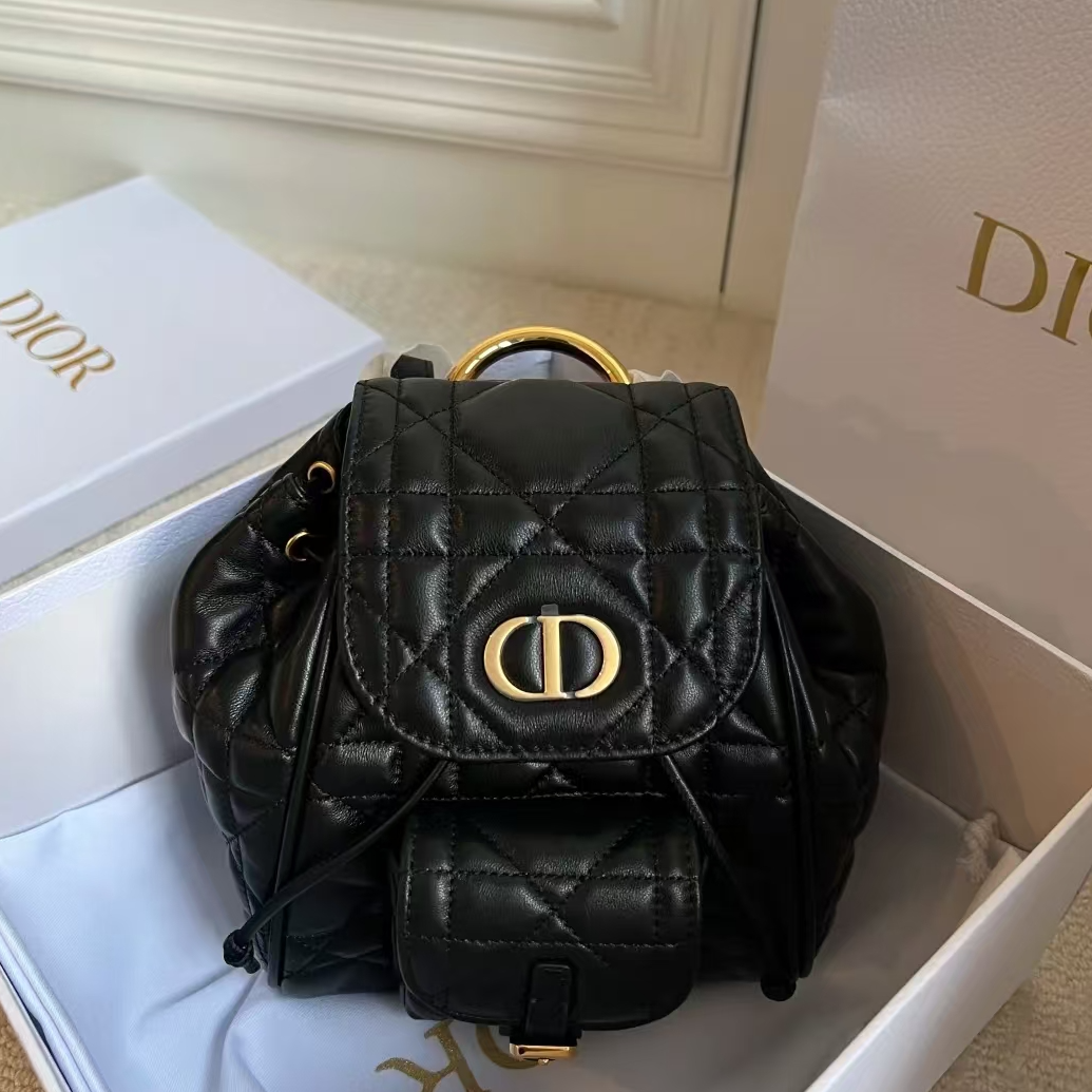 未使用 DIOR/迪奥 青奢荟/迪奥双肩包小号/////51739