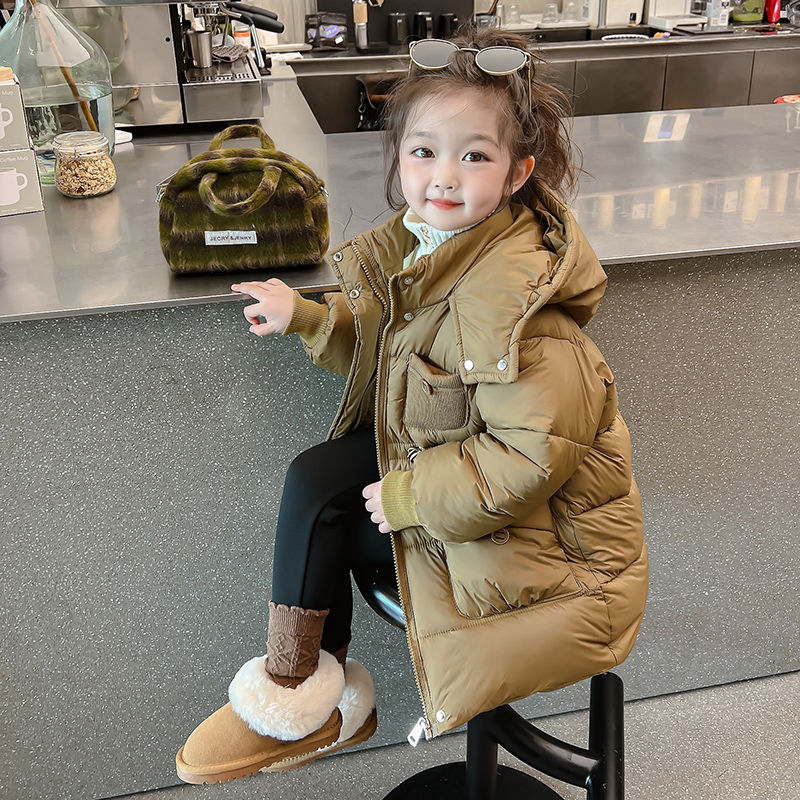 婴儿KL女童棉衣儿童冬装外套夹棉加厚小季棉袄女孩洋气宝宝棉服