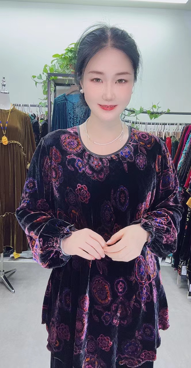 中老年CD312-1大码上衣女装时尚