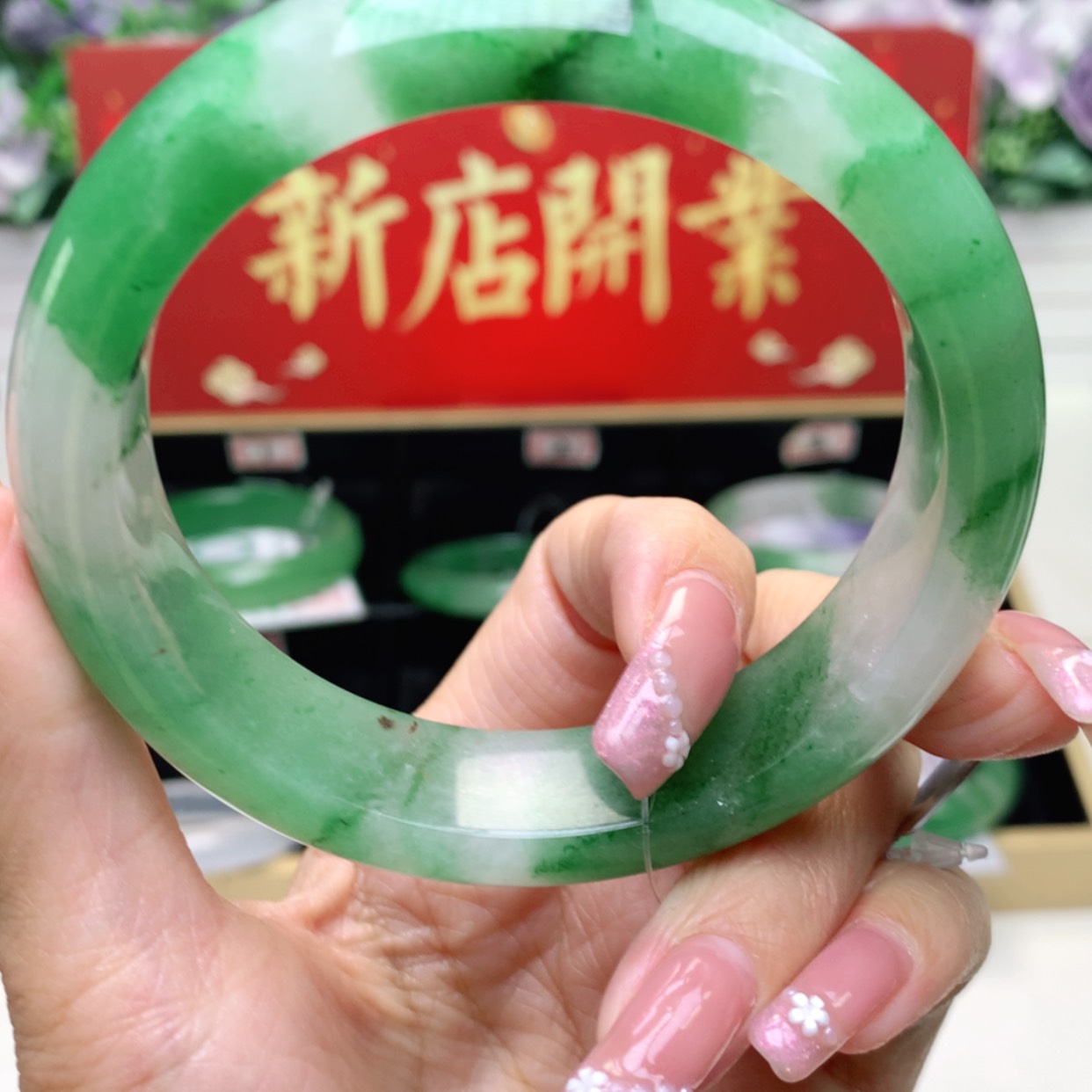 【闪购商品】石英质玉手镯未镶嵌用****6