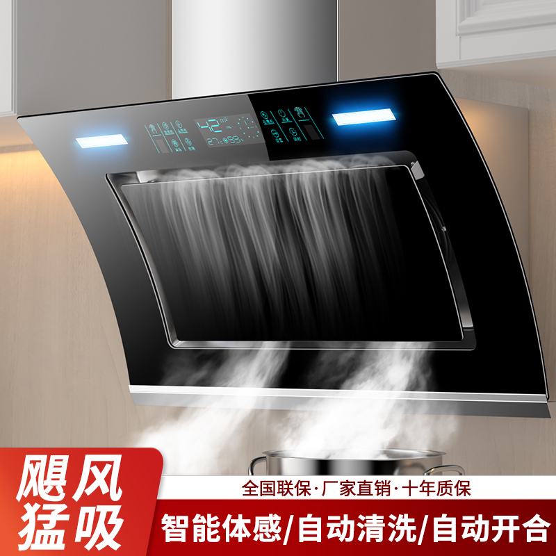 好太太双电机抽油烟机厂家直销大吸力吸油烟机侧吸式家用厨房小型