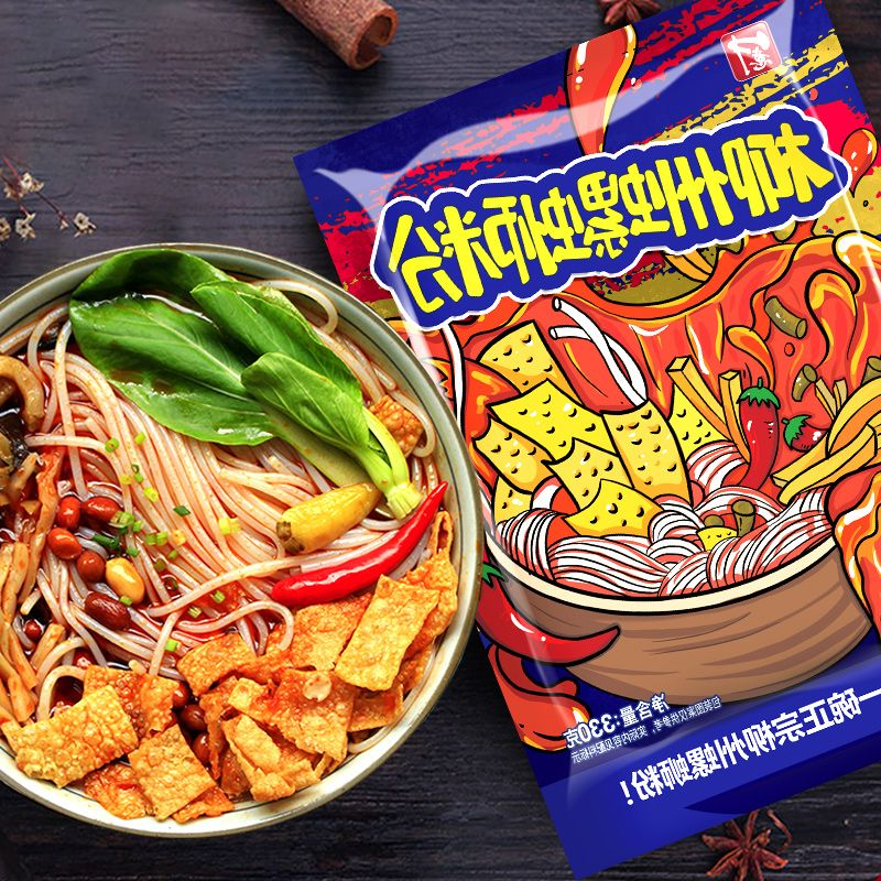 正宗广西螺丝粉酸手工香辣鲜香爽口方便速食美味酸辣粉柳州螺蛳粉