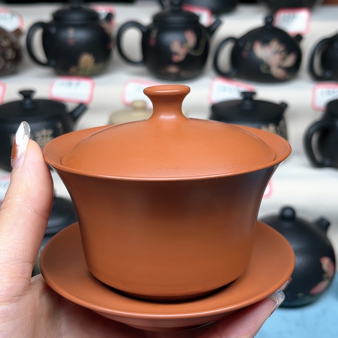 【闪购商品】云南建水紫陶好**庞150毫升微微瑕