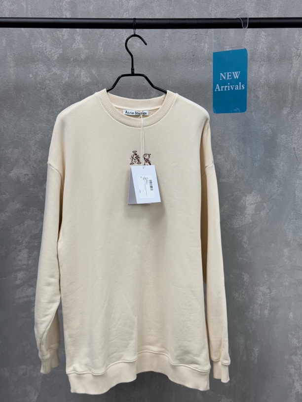 全新未使用 AcneStudios 刺绣卫衣 章若楠同款 S码 衣长78胸围104
