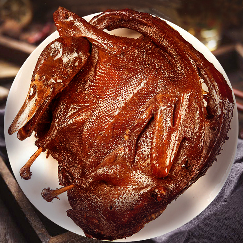 正宗酱板鸭328g湖南特产小吃手撕常德香辣酱板鸭新鲜家庭精品方便