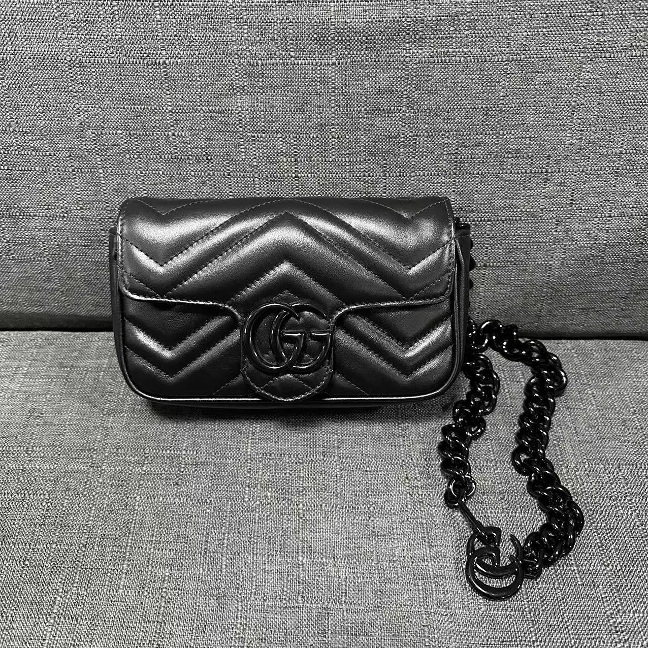 95新 GUCCI/古驰 乱乱子中古/女士/单肩包/43271