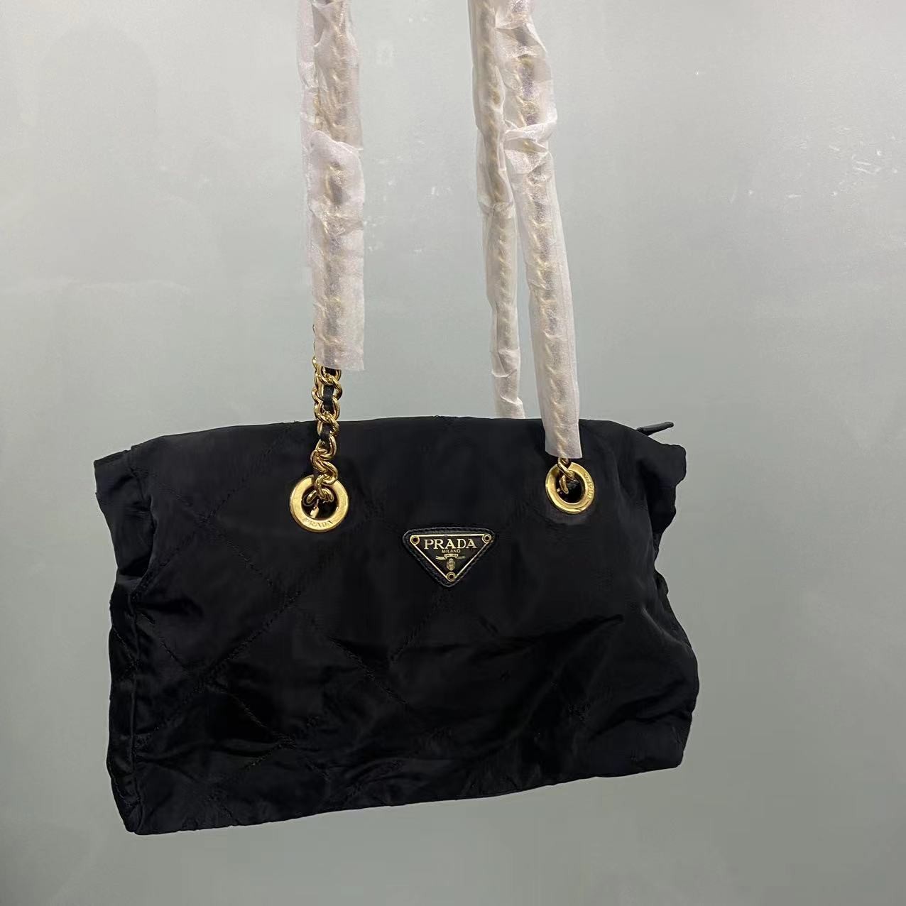 95新 Prada/普拉达 乱乱子中古/女士/单肩包/10598