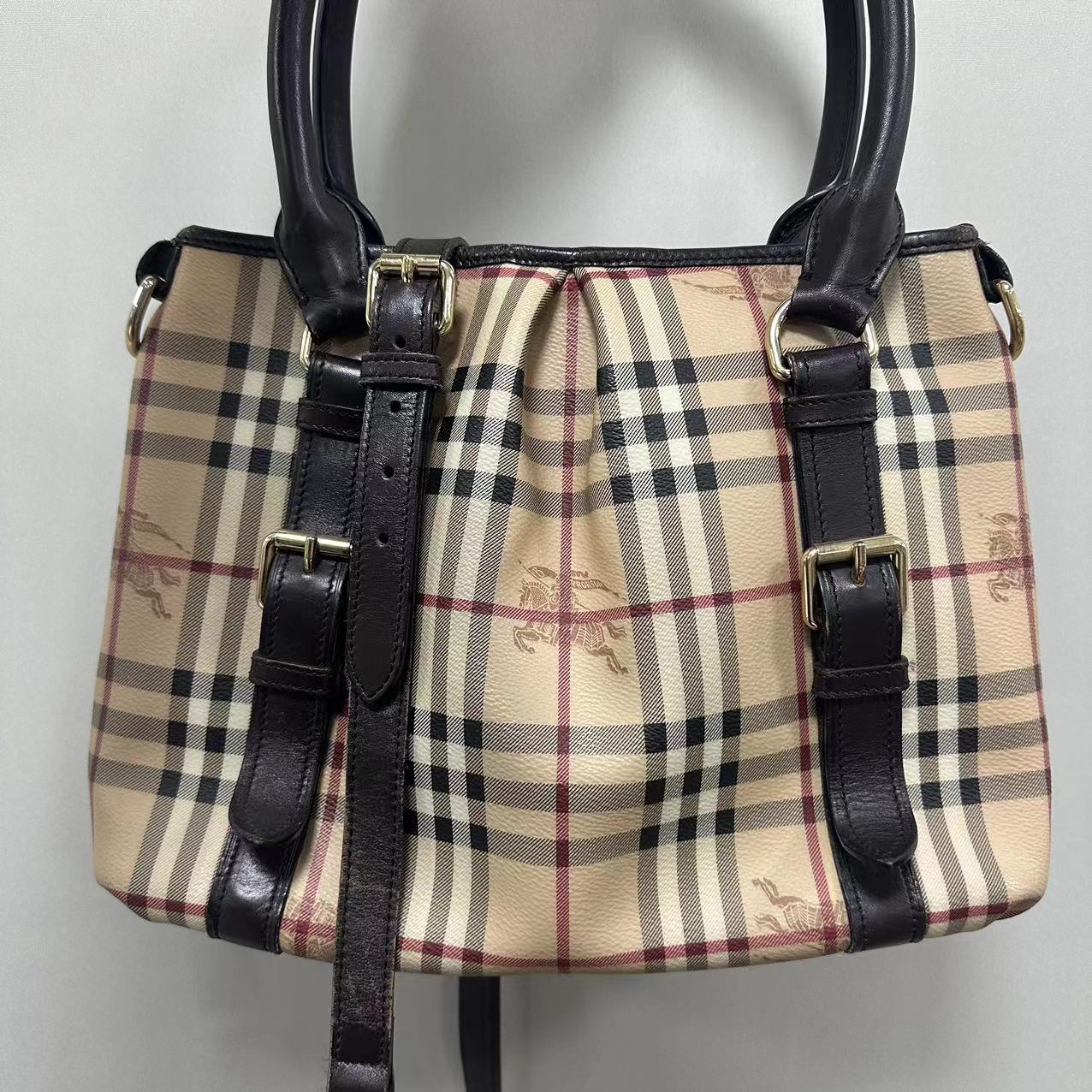 95新 BURBERRY/博柏利 乱乱子中古/女士/手提包/75083