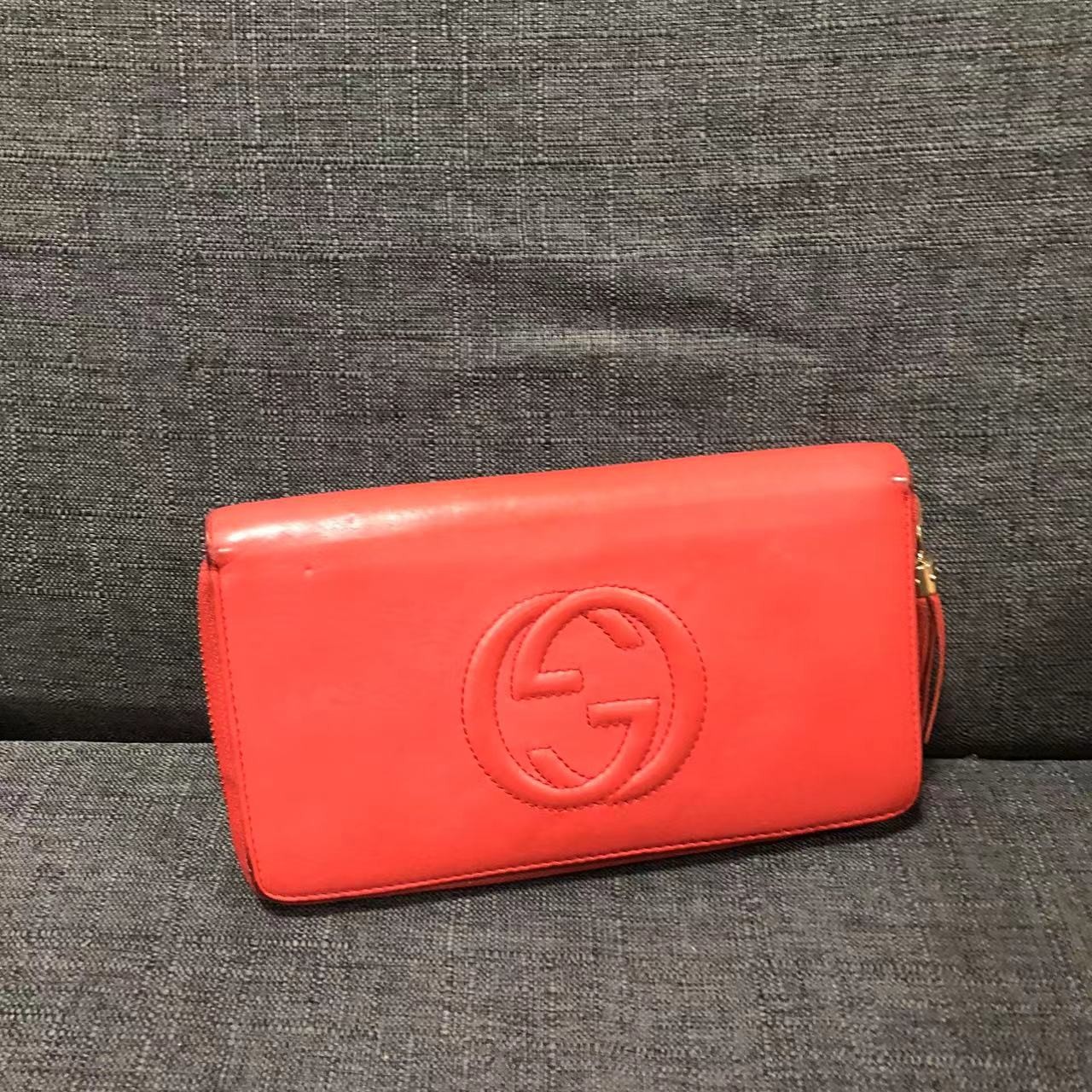 95新 GUCCI/古驰 乱乱子中古/女士/手拿包/43292