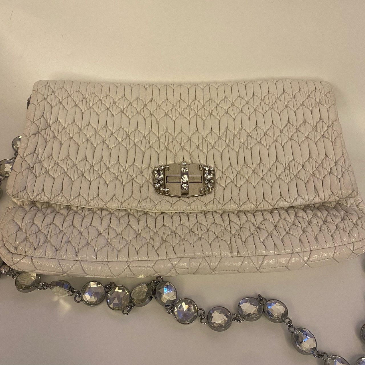 95新 MIU MIU/缪缪 乱乱子中古/女士/单肩包/75529