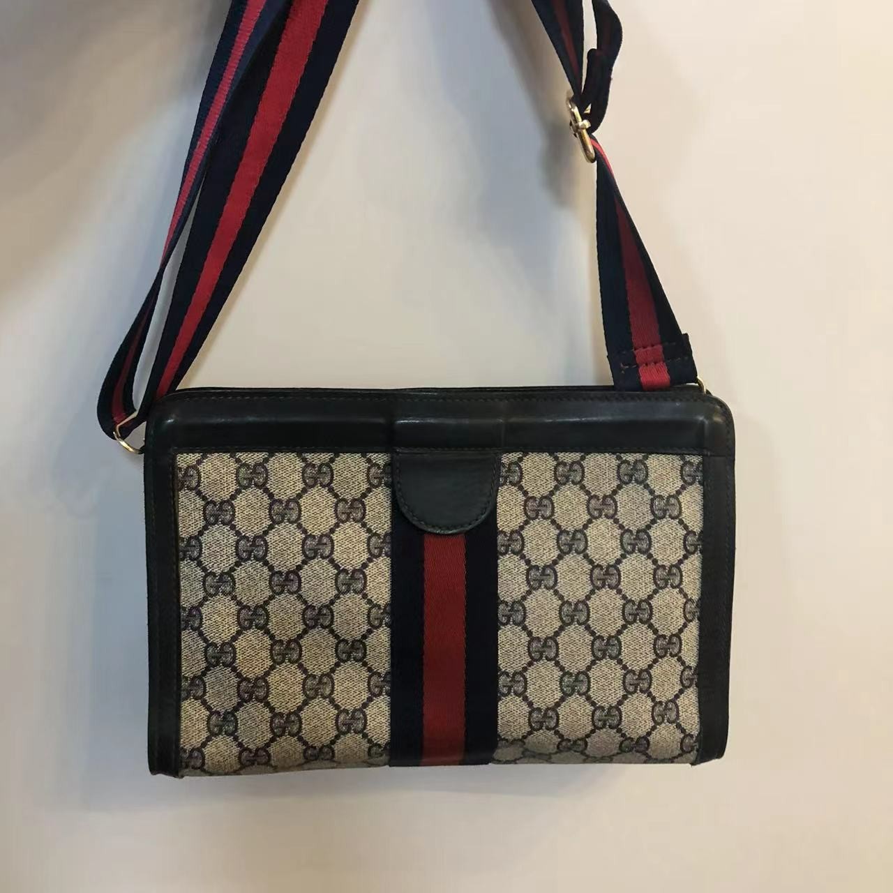 95新 GUCCI/古驰 乱乱子中古/女士/单肩包39413