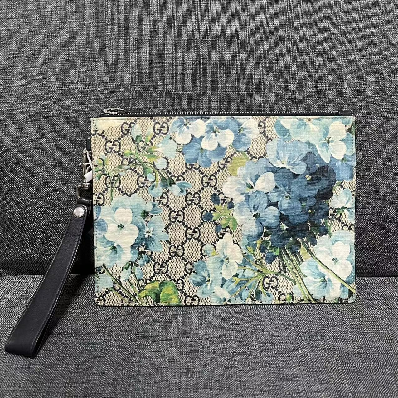 95新 GUCCI/古驰 乱乱子中古/女士/手拿包/42098