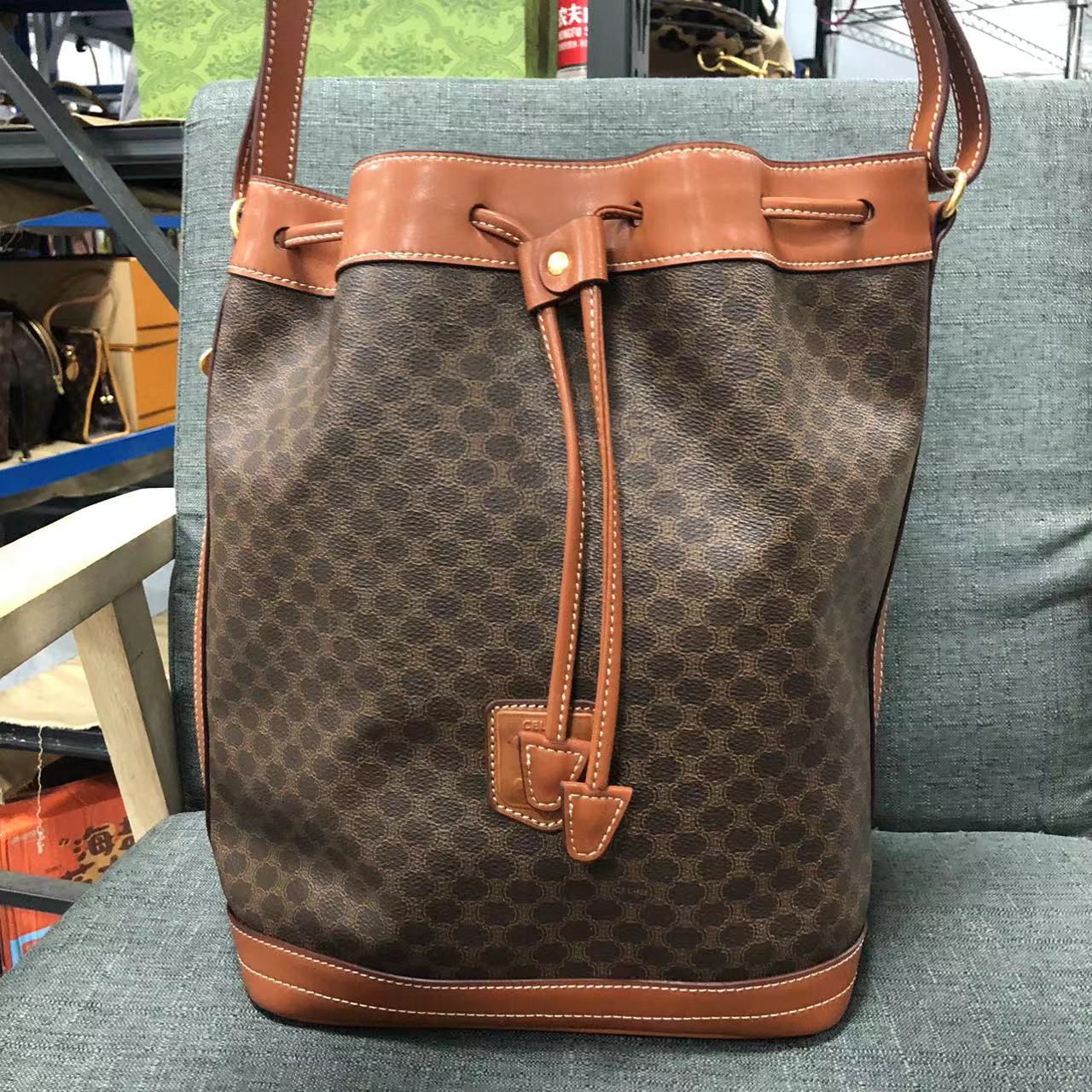 95新 Celine/思琳 乱乱子中古/女士/单肩包/73788